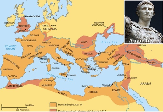 Caesar Augustus and his empire
